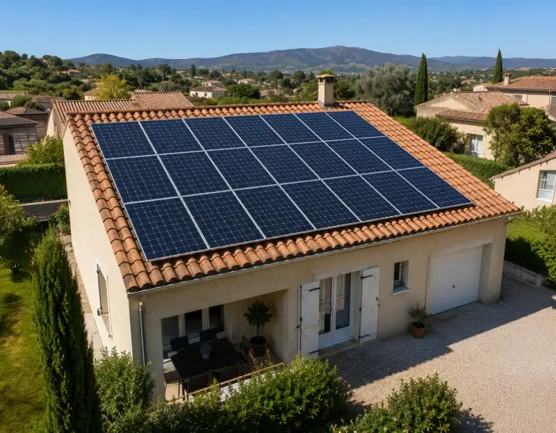 Prime à l'autoconsommation panneaux solaires Polliat — aide financière de l'État